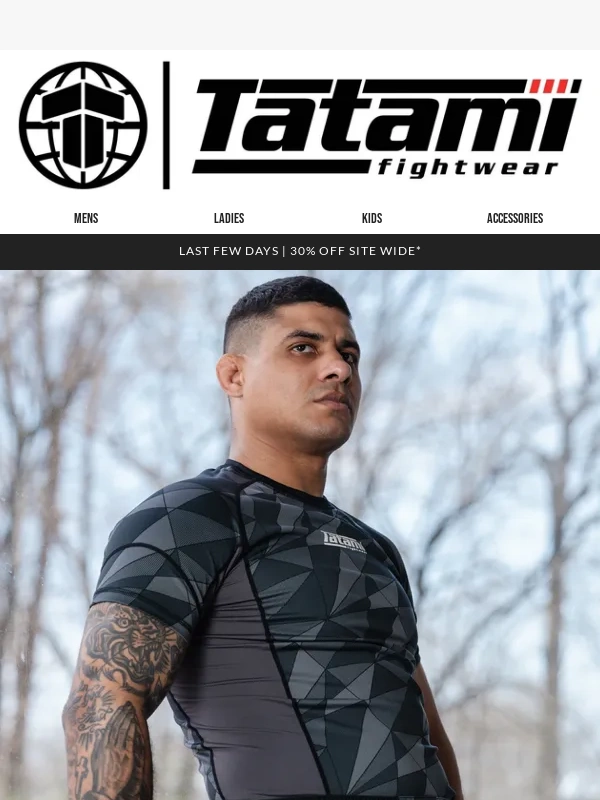 Tatami Fightwear - Last few days | 30% OFF full price*