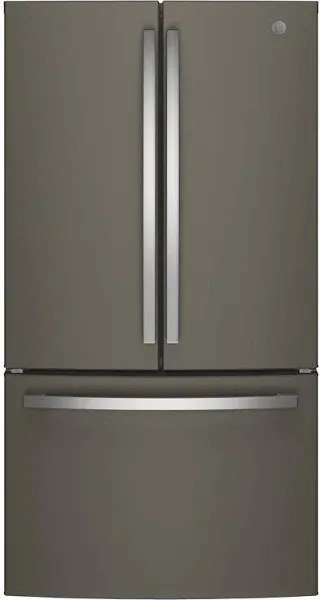 GE 36 in. 27.0 Cu. Ft. Slate French Door Refrigerator