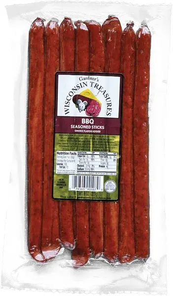 BBQ Snack Sticks Online Gardners Wisconsin Cheese & Sausage