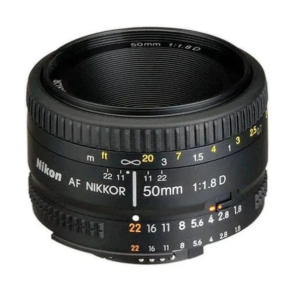 Nikon 50mm f/1.8D AF Nikkor Lens