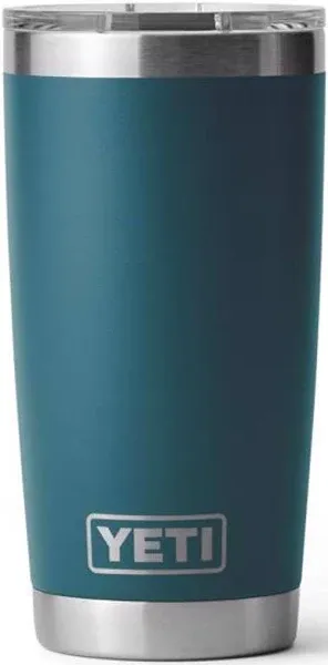 Yeti 20 oz Rambler Tumbler with MagSlider Lid, Agave Teal