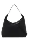 Aren Jacquard Zipped Hobo Bag In Black