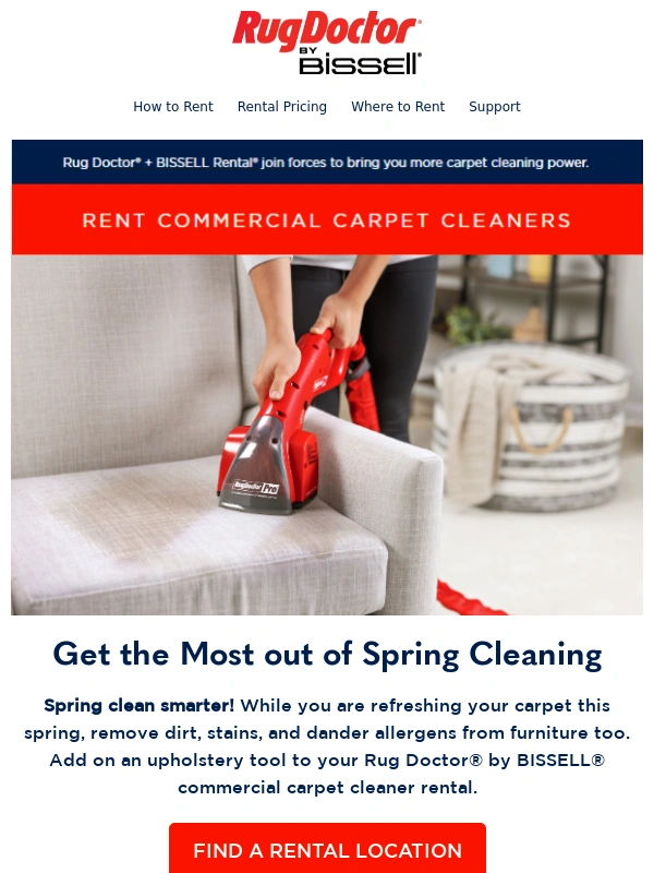 Rug Doctor - Ready,Set,Spring Clean! ??