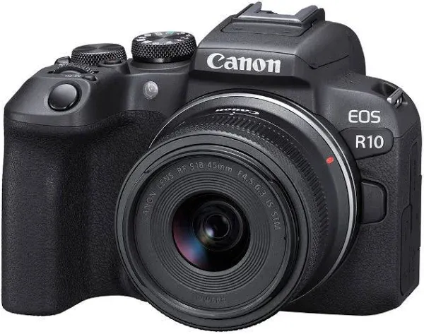 Canon EOS R10 Mirrorless Camera Lens + + + + + +