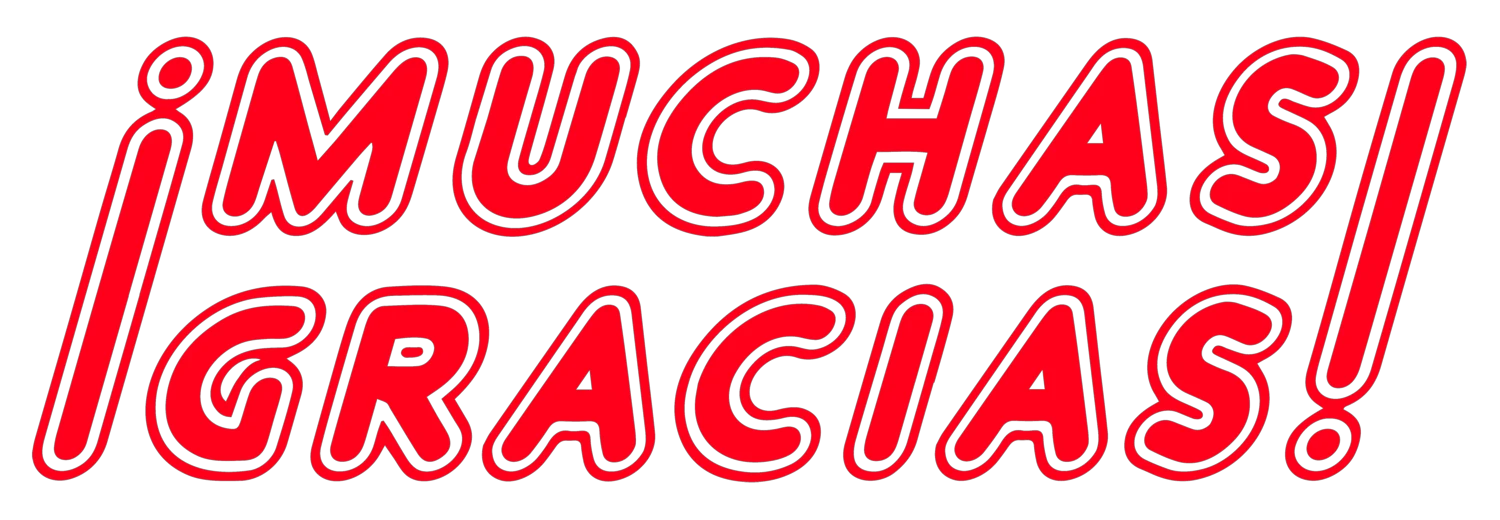 Muchas Gracias