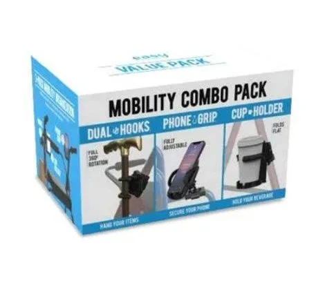 Easy Mobility Walker / Wheelchair Mobility Combo Pack