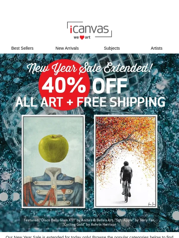 iCanvas - Extended For 1 Day Only! ?