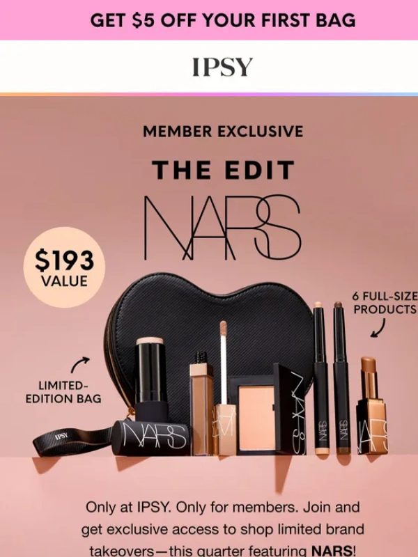 Ipsy - April’s bag was made for you