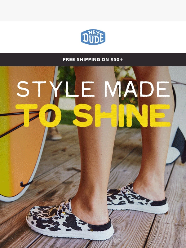 HEYDUDE - The Summer Print Shop is OPEN ?