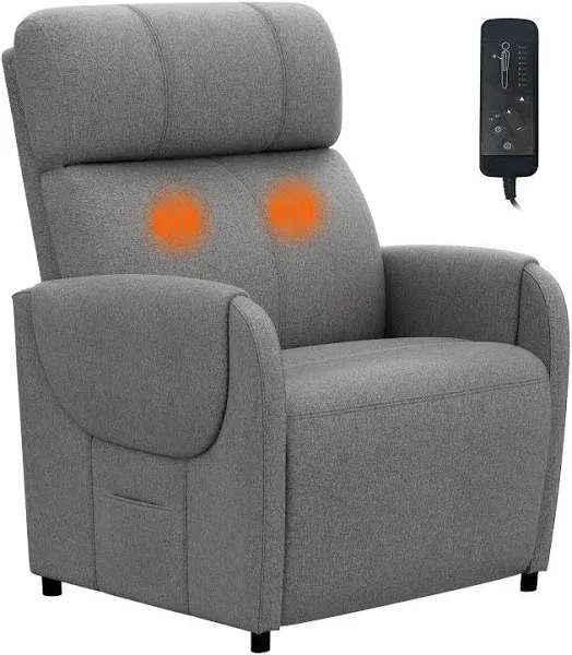 FlexiSpot Massage Push Back Recliner Chair