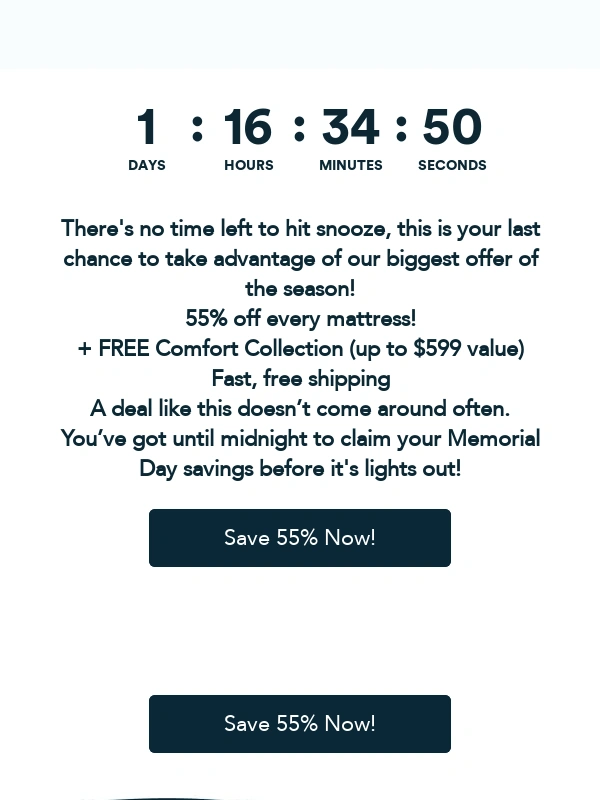 lull - It's Now or Never: 55% Off Ends Tonight