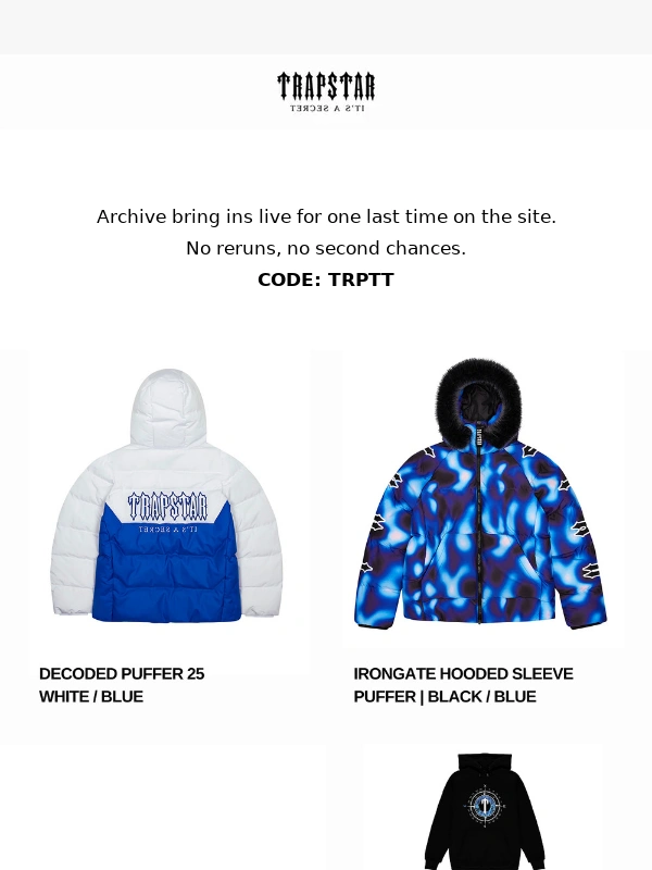 Trapstar - THE VAULT: FINAL PIECES