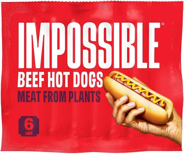 Impossible Beef Hot Dogs
