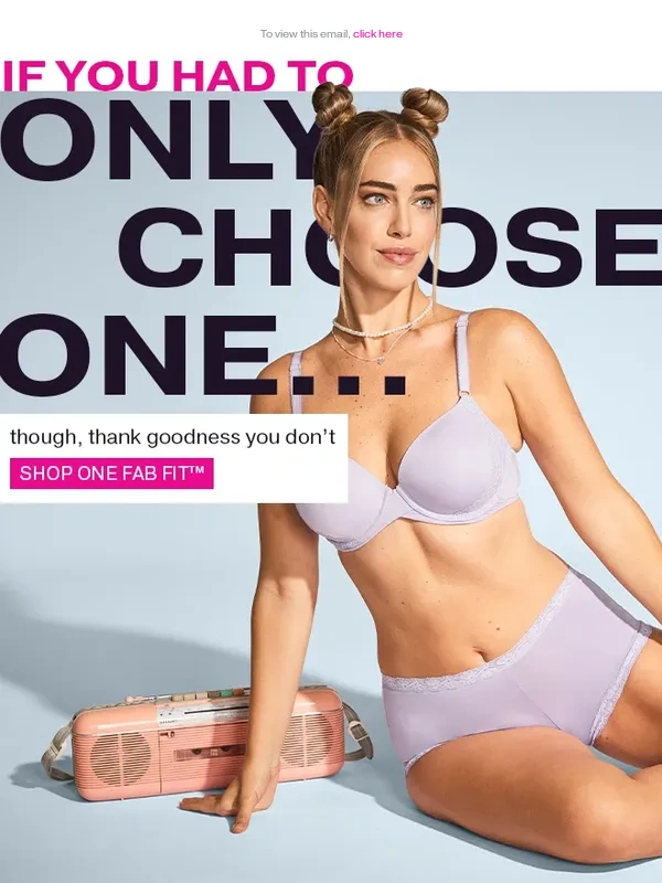 Maidenform - Voted “Best Overall” by Cosmo
