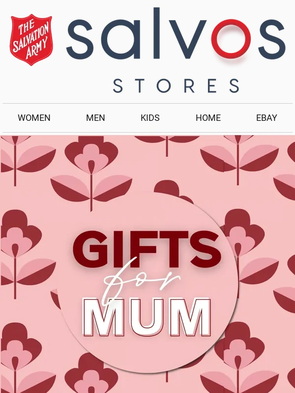 Salvation Army - Mother's Day is on its way! ?