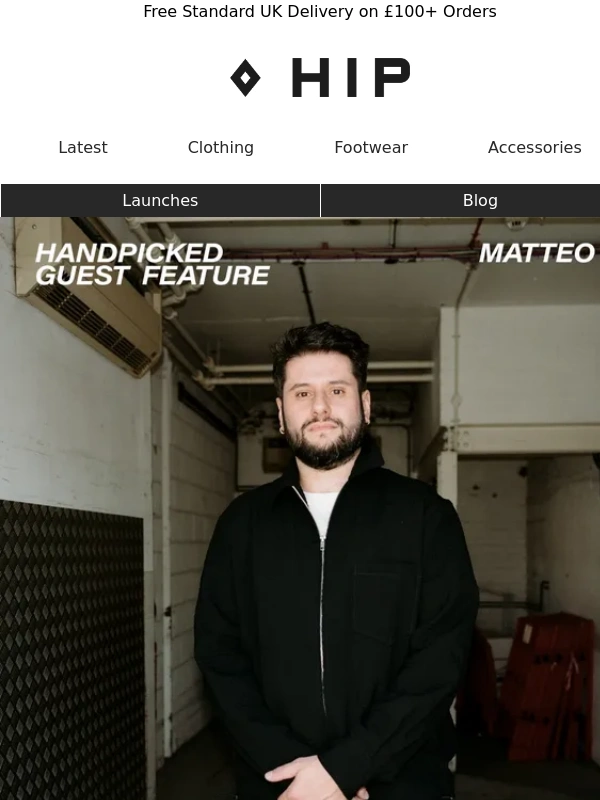 The Hip Store - HIP Handpicked: Matteo Bellentani