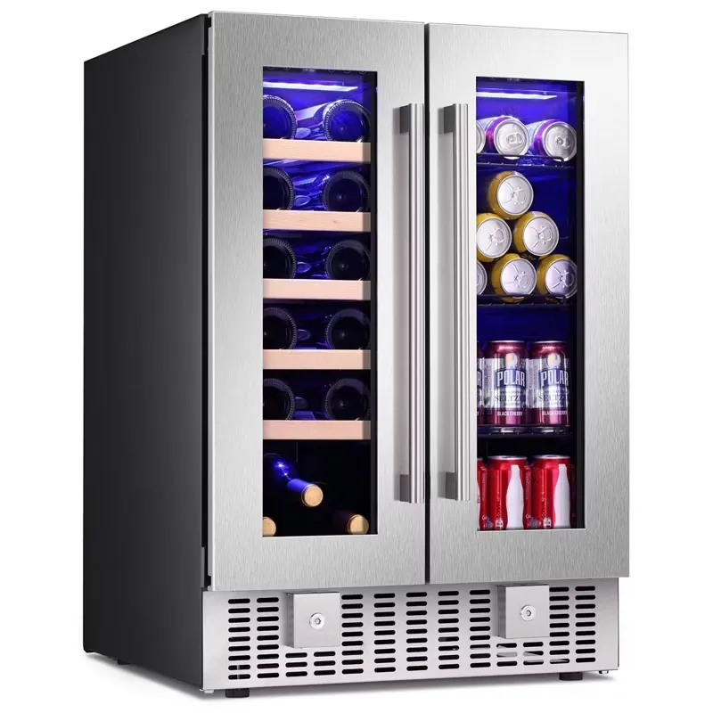 R.W.FLAMES 24-Inch Under Counter Design Built-in or Freestanding Smart Touchscreen Beverage