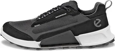 ECCO Biom 2.1 X Mountain - Men's Nubuck Waterproof Outdoor Sneaker - Black