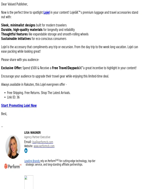 LOJEL - Fwd: Feature Lojel in Your Content & Reward Your Audience
