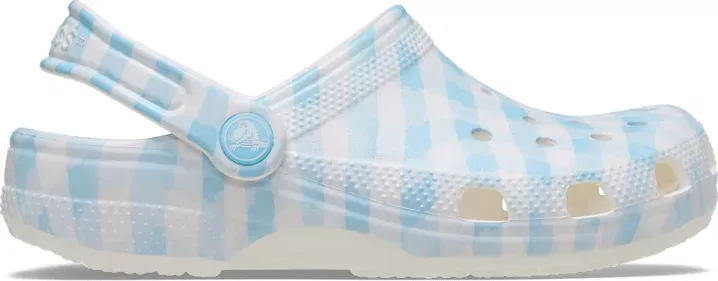 Crocs Kids Classic Gingham Clog - Size: C11 - Unisex