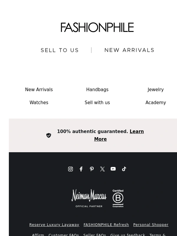 Fashionphile - $300 Off Haute Finds