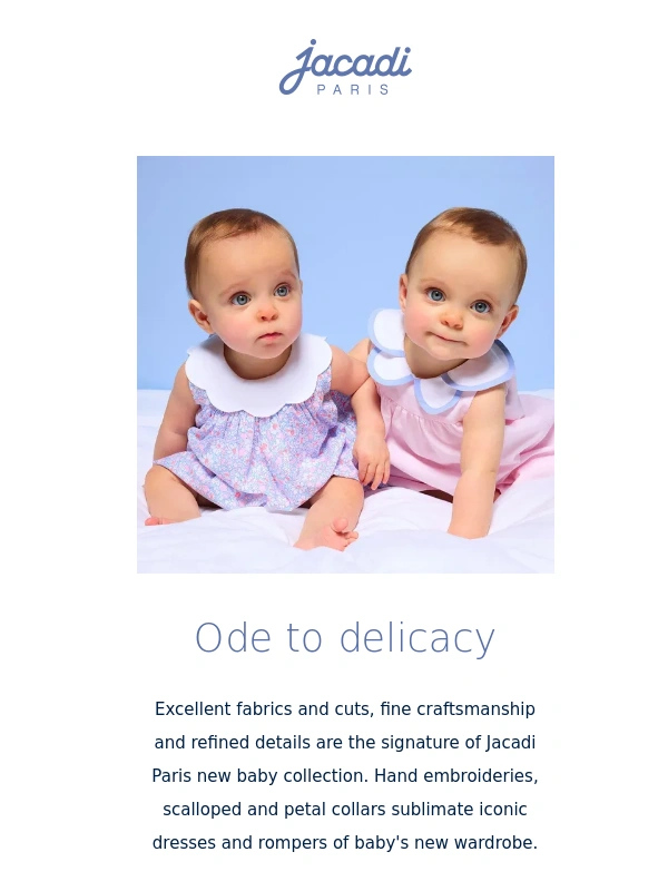 Jacadi - ? New baby collection