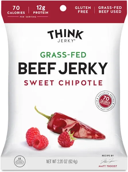 Think Jerky Beef Jerky Sweet Chipotle