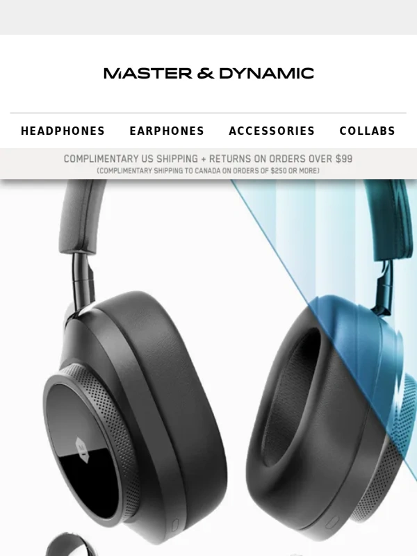 Master & Dynamic - Hit Reset: 25% off MW75 and ME05