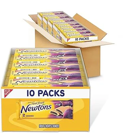 40-Pack 2-Oz Fig Newtons Soft & Fruit Chewy Fig Cookies