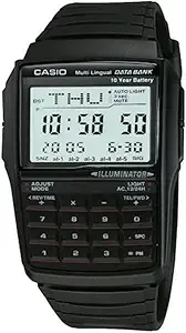 Deal: Casio Men's Vintage DBC32-1A Data Bank White Digital Watch - $25.90 at Amazon