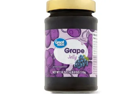 Great Value Concord Grape Jelly, 18 oz