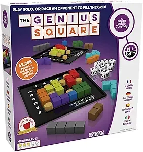 The Genius Square - STEM Puzzle Game, 60000+ Solutions, Game of the Year Award Winner