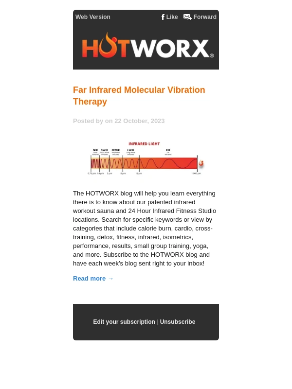 HOTWORX - Far Infrared Molecular Vibration Therapy