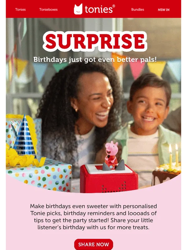 tonies - Unlock special surprises for your little one ?