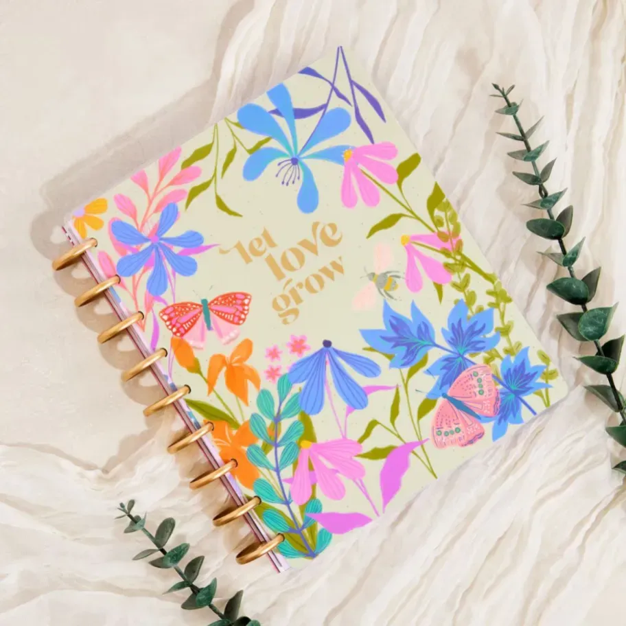 The Classic Happy Planner Midnight Botanical