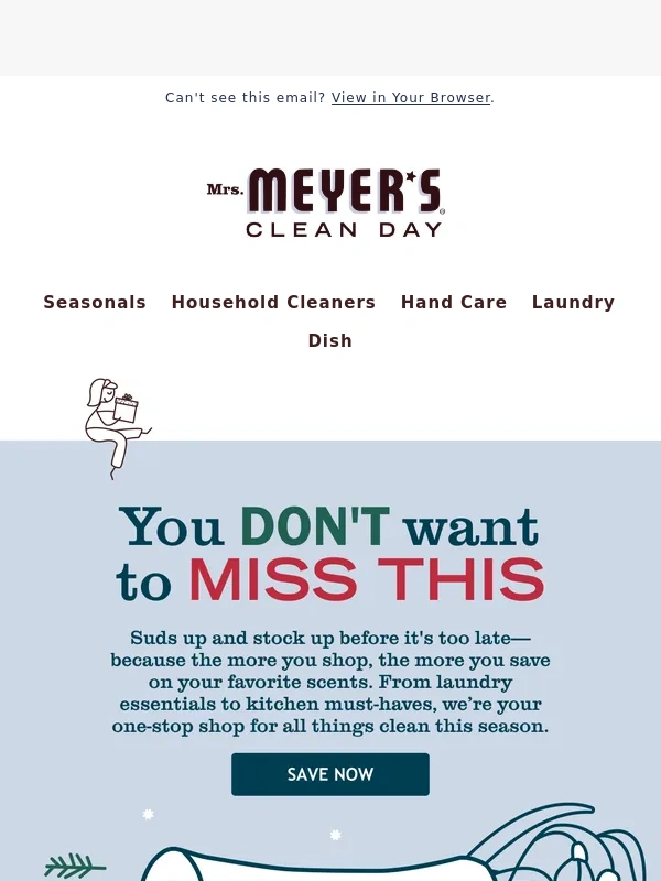 Mrs. Meyers - Sale EXTENDED! ?