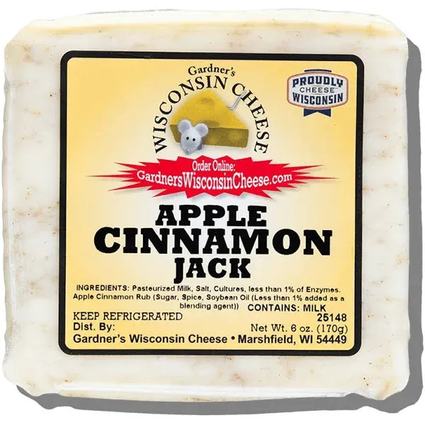 Gardner's Wisconsin Cheese & Sausage Smokin' Hot Pepper Jack