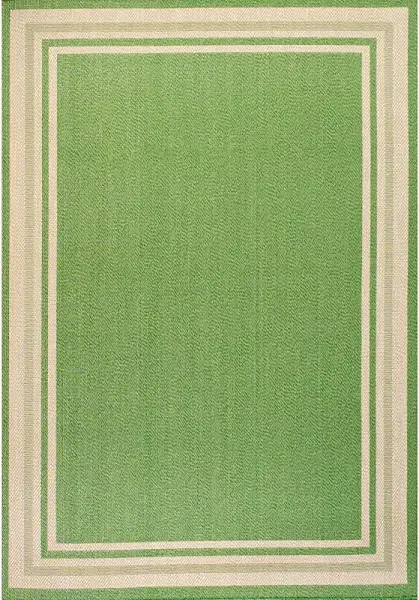 Jonathan Y Haynes Modern Border Stripe Indoor/Outdoor Area Rug