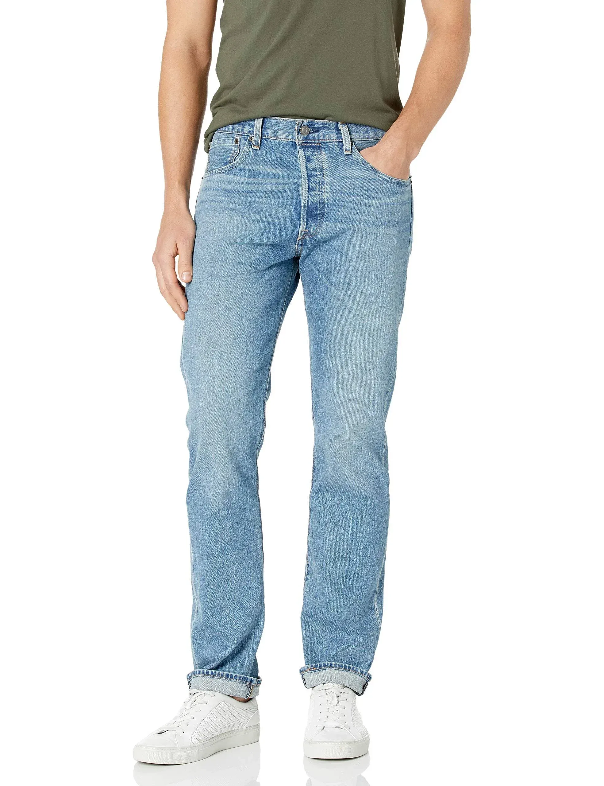 Levi's Men's 501 Original Fit Stretch Jeans