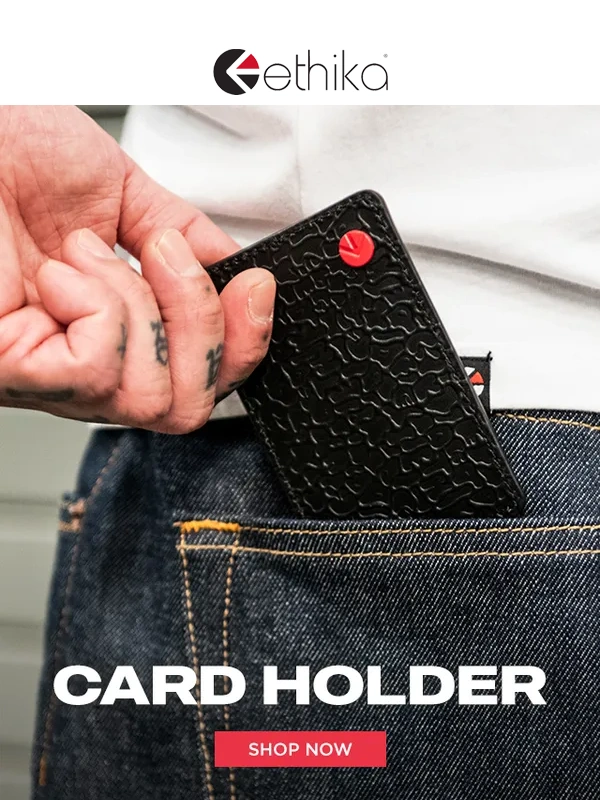 Ethika - New Arrival: The Ethika Card Holder