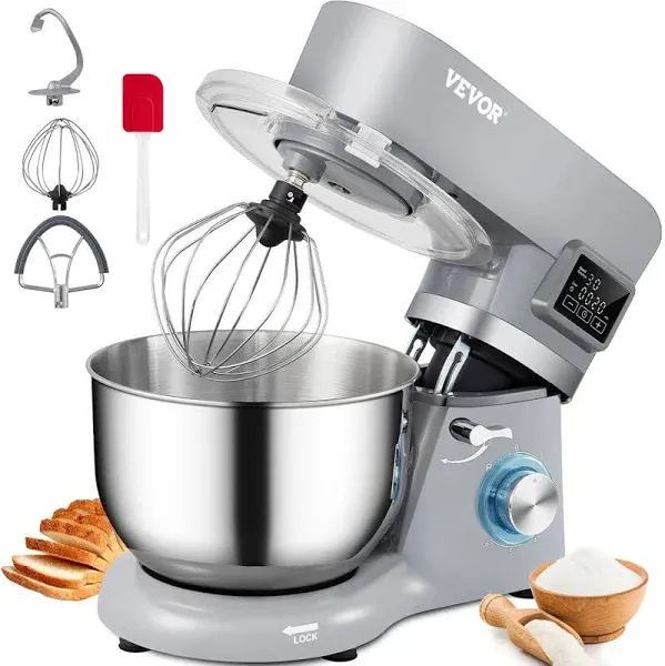 VEVOR 660W 5.8Qt Stand Mixer