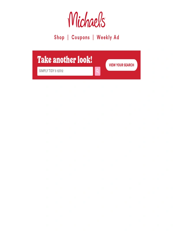 Michaels - ? The Big Storage Sale is on: Score 50% off craft storage now! ?