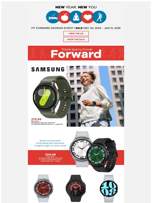 Coast Guard Exchange - Track Every Move Forward: Samsung’s Ultimate Gear for Every Step!