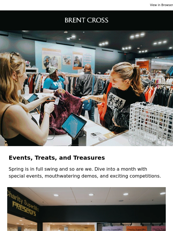 Brent Cross - Join us for Live Demos,Sweet Sips,& Stylish Fun at Brent Cross