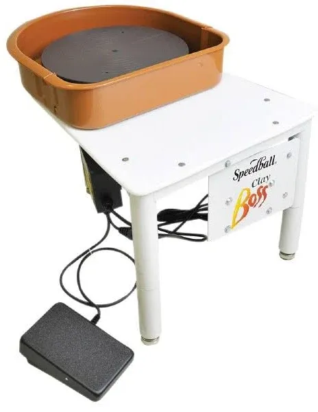 Speedball Clay Boss Pottery Wheel with 0.5 hp Motor