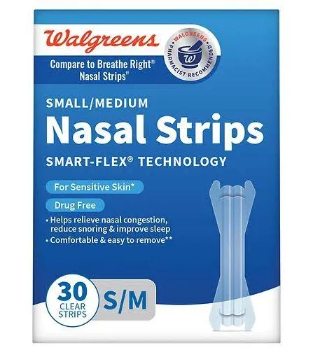 Walgreens Smart-Flex Nasal Strips
