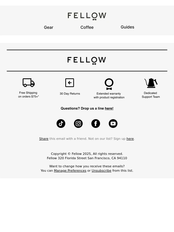 Fellow Products - Final hours to save $300 on Espresso Series 1