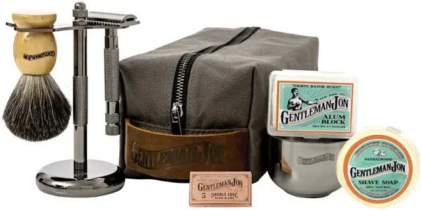 Gentleman Jon Deluxe Wet Shave Kit