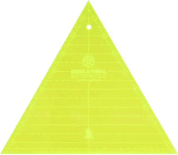 Missouri Star 8" Equilateral 60 Degree Triangle Ruler