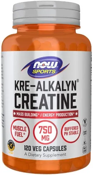 Now Kre-Alkalyn Creatine 240 Capsules